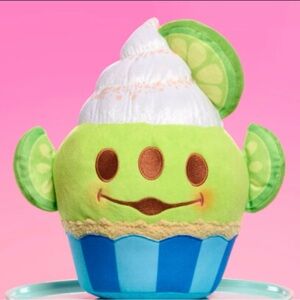 Disney Green and Blue Cupcake Plush Toy